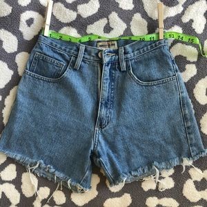 GUESS denim cutoff shorts